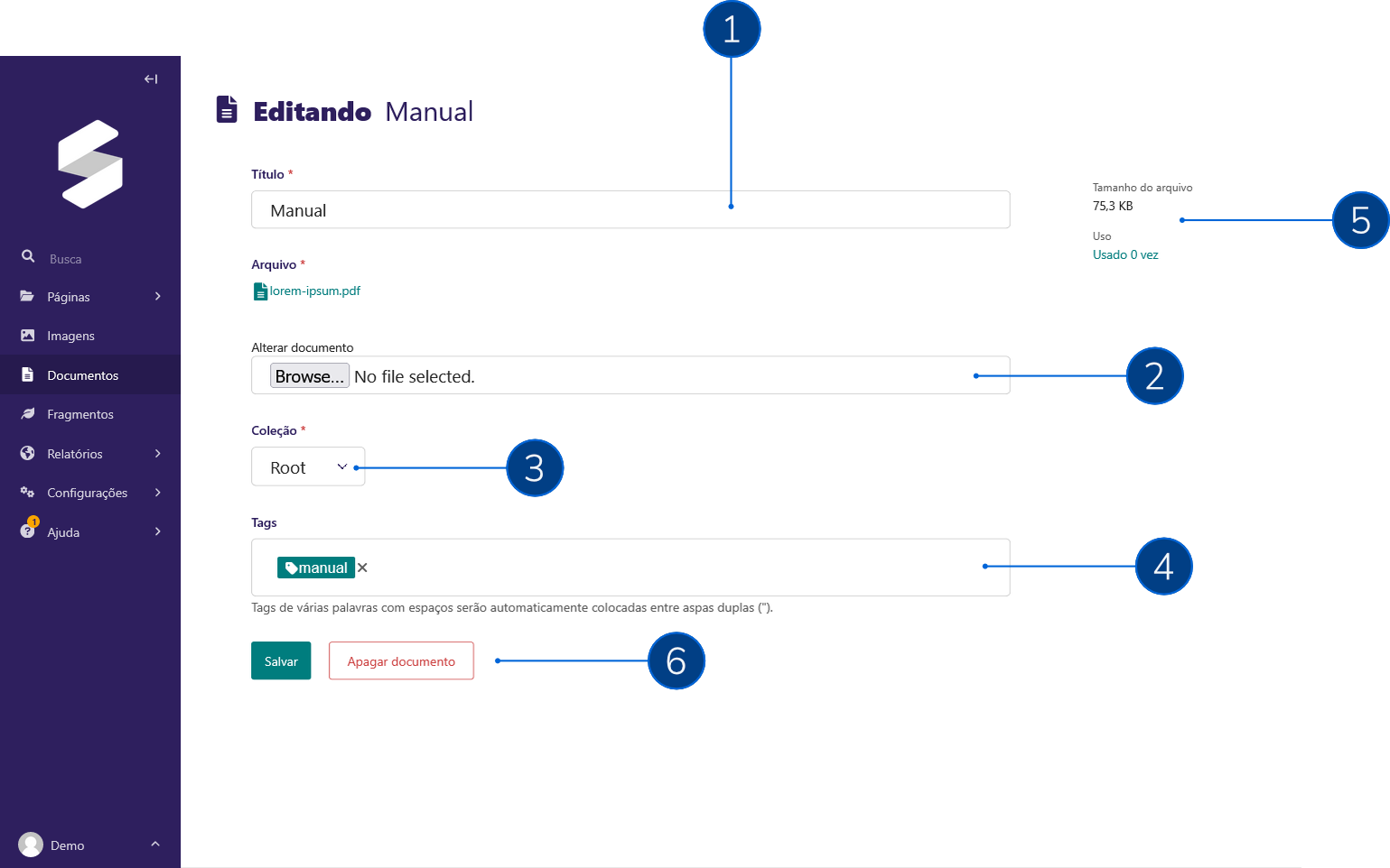 Manual: Documentos 2