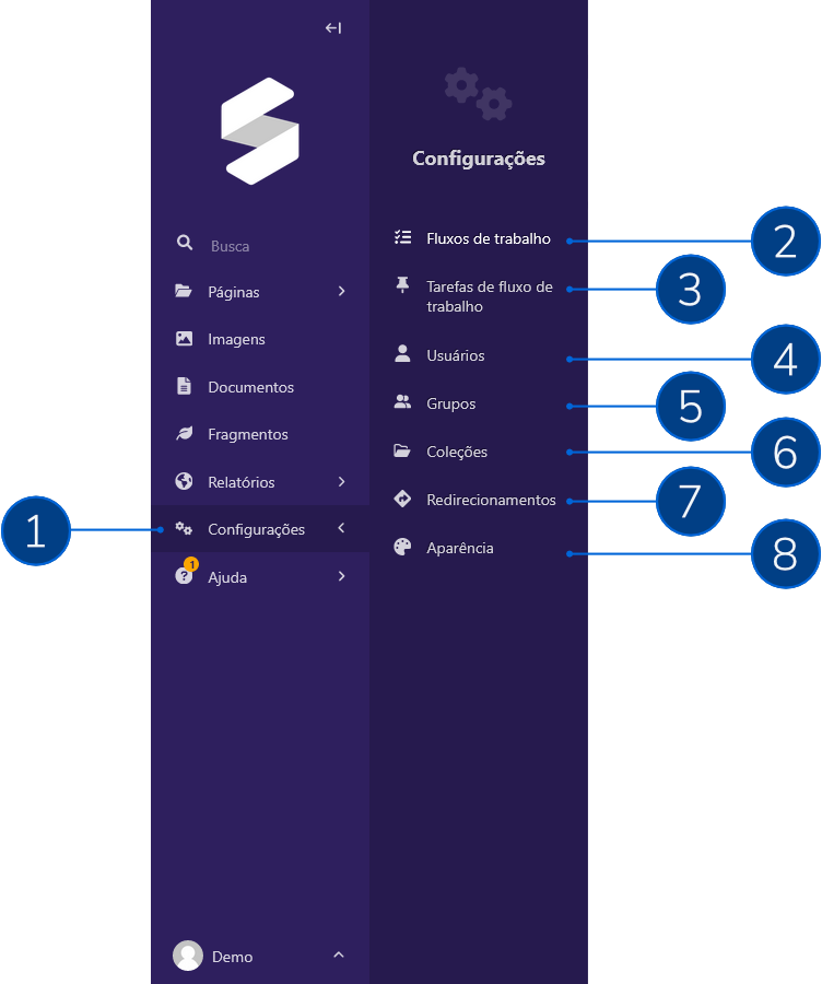 Manual: Configurações