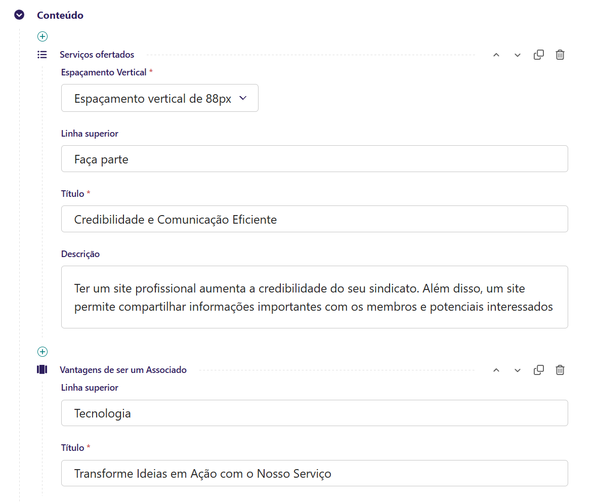 Manual: Snippets - Home